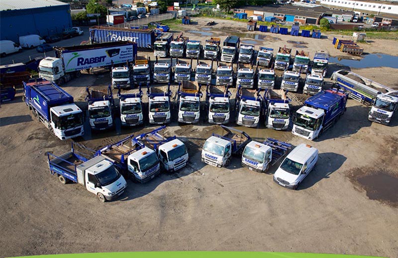 Rabbit Group demolition, plant and skip hire in Sussex
