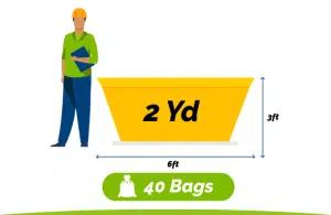 Rabbit Skip - 2 yard skip-domestic